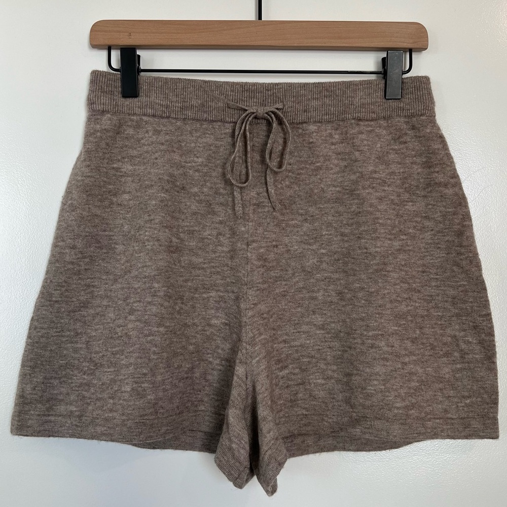 & Other Stories Knitted Drawstring Shorts